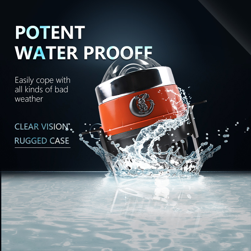 智能激光+雙光透鏡超亮霧燈