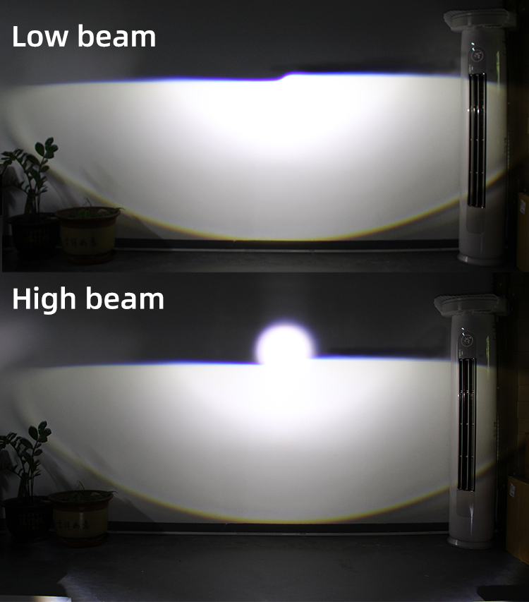  Y3Pro汽車(chē)H4透鏡LED激光大燈遠(yuǎn)近一體超亮激光車(chē)燈無(wú)損激光直射小透鏡77